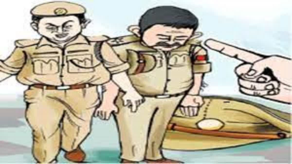 Haldwani: Policeman became a gambler while on duty, SSP put the entire post in line