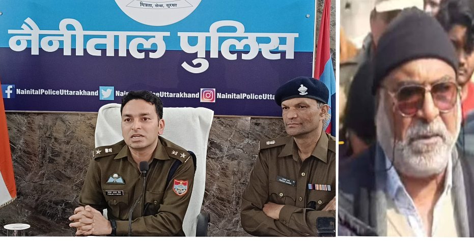 अब्दुल मलिक को हिरासत में लेकर हल्द्वानी पहुंची नैनीताल पुलिस.