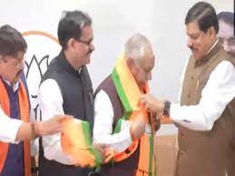MP : चुनाव से पहले कांग्रेस को बड़ा झटका,भाजपा में शामिल हुआ गांधी परिवार का करीबी नेता,
