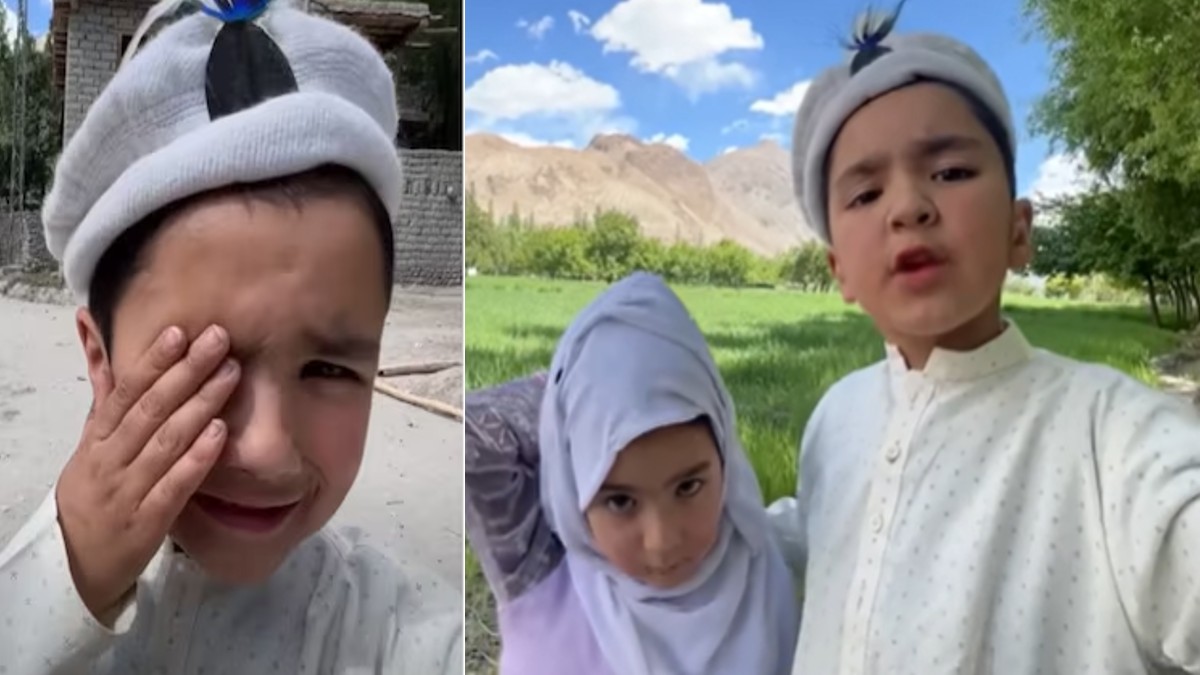 ‘अब नहीं बनाऊंगा व्लॉग अब्बू मना कर रहे हैं रोते हुए बोला नन्ना पाकिस्तानी व्लॉगर शिराज़, यह आखिरी व्लॉग है