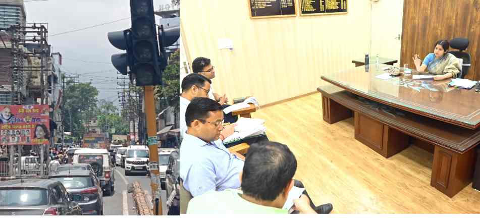 डीएम वंदना ने दिवाली से पहले एक तरफ की सड़क के चौड़ीकरण के दिए निर्देश, 14 जंक्शनों की समीक्षा..